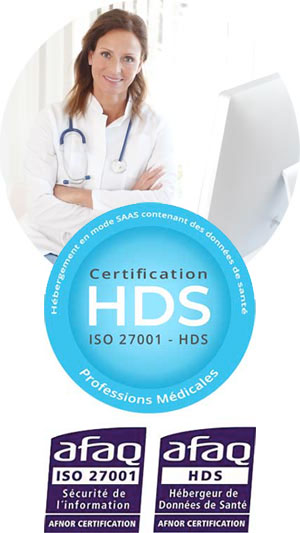 Envoi fichiers médicaux hds certification iso27001